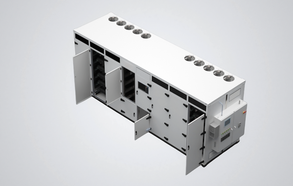 BESS for data center - 3D Rendering